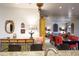 Elegant dining room featuring an ornate buffet and seating for eight, perfect for Gathering gatherings at 10655 N 9Th St # 207, Phoenix, AZ 85020