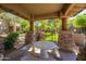 Outdoor seating area featuring a gazebo for community residents to enjoy at 11500 E Cochise Dr # 1063, Scottsdale, AZ 85259