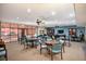 Spacious community room features seating areas, ceiling fans, large windows, and access to an outdoor patio at 12212 N Paradise Village S Pkwy # 444, Phoenix, AZ 85032