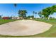 Golf course featuring a sand trap with manicured green grass and mature trees at 12939 W Prospect Dr, Sun City West, AZ 85375