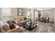 Inviting living room with high ceilings, neutral tones, and stylish decor at 16044 N 106Th Way, Scottsdale, AZ 85255
