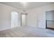 Spacious bedroom with multiple entryways leading to other rooms, including a bright bathroom at 1920 E Bell Rd # 1006, Phoenix, AZ 85022