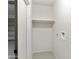 Storage closet with shelving and utility hookups at 4410 N 20Th Ave, Phoenix, AZ 85015