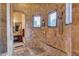 Walk-in shower with bench, tiled walls, and multiple shower heads in this lovely bathroom at 4431 E Gemini Pl, Chandler, AZ 85249