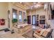 Well-appointed bathroom showcasing a soaking tub, walk-in shower, and stylish decor at 4431 E Gemini Pl, Chandler, AZ 85249