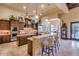 Beautiful kitchen with custom cabinetry and granite countertops at 4431 E Gemini Pl, Chandler, AZ 85249