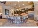 Gourmet kitchen with large island and bar seating at 4431 E Gemini Pl, Chandler, AZ 85249
