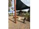 Playground featuring shaded play equipment, mature landscaping, and seating at 4431 E Gemini Pl, Chandler, AZ 85249