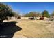 Large backyard with desert landscaping providing a serene and low-maintenance outdoor space at 4750 W Saddlehorn Rd, Phoenix, AZ 85083