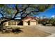 Spacious three-car garage and long driveway, providing plenty of parking space at 4750 W Saddlehorn Rd, Phoenix, AZ 85083