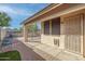 Covered patio opens to a fenced backyard perfect for outdoor living and entertaining at 6439 W Adobe Dr, Glendale, AZ 85308