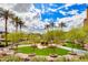 Lush grounds showcase the community's manicured landscaping and inviting outdoor spaces at 7181 E Camelback Rd # 208, Scottsdale, AZ 85251