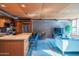 Open concept living and kitchen with modern appliances, dining area, and seamless design at 920 S Ash Ave, Tempe, AZ 85281