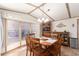 Bright dining area with a dining table, natural light, and comfortable seating at 9828 E Pueblo Ave # 113, Mesa, AZ 85208