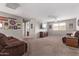 Spacious living room with comfortable seating and natural light, perfect for relaxation and entertainment at 10746 W Desert Elm Ln, Peoria, AZ 85383