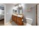 Bathroom featuring double sinks and ample counter space at 11596 W Sierra Dawn Blvd # 293, Surprise, AZ 85378