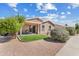 Cozy covered patio and no-grass backyard, perfect for low-maintenance living at 1433 E Indian Wells Dr, Chandler, AZ 85249