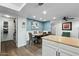 Well-lit eat-in kitchen featuring a center island at 17234 N Paradise Park Dr, Phoenix, AZ 85032