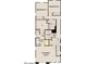 Second floor plan featuring an owner's suite, two bedrooms, two bathrooms and a laundry room at 1970 W Lariat Ln, Phoenix, AZ 85085