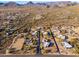 Desert home located on a large lot surrounded by desert vegetation, featuring privacy and mountain views at 37015 N 27Th Pl, Cave Creek, AZ 85331
