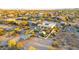Aerial view of desert home featuring a pool, covered patio, and lush, xeriscaped landscaping at 40108 N 2Nd Way, Phoenix, AZ 85086