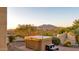 Private outdoor hot tub with mountain views at 40108 N 2Nd Way, Phoenix, AZ 85086
