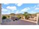 Enjoy the backyard with a hot tub, a built-in grill, and stunning desert views, perfect for outdoor living at 40108 N 2Nd Way, Phoenix, AZ 85086