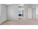 Bedroom with large windows and view to the ensuite bath and closet at 4098 E Rustler Way, Gilbert, AZ 85297