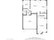 Detailed floor plan showcasing layout of rooms, including dimensions, garage, and living spaces at 4098 E Rustler Way, Gilbert, AZ 85297