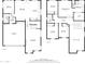 Complete home floor plan, two stories with dimensions, showing overall layout for optimal living space at 4098 E Rustler Way, Gilbert, AZ 85297