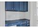 Office with a built-in desk and cabinets at 4098 E Rustler Way, Gilbert, AZ 85297