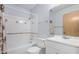 Clean bathroom featuring a shower-tub combination with tiled walls at 5339 N Black Canyon Hwy, Phoenix, AZ 85015