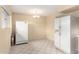 Bright kitchen featuring tile flooring, a chandelier, and full sized refrigerators at 5339 N Black Canyon Hwy, Phoenix, AZ 85015