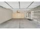 Spacious garage featuring built-in storage cabinets and shelving for organization at 863 E Waterview Pl, Chandler, AZ 85249