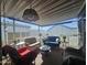 Inviting covered patio with cozy seating, perfect for relaxing and entertaining outdoors at 8700 E University Dr # 649, Mesa, AZ 85207