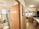 Hallway view into bathroom and kitchen at 1027 S Prospectors Dr, Apache Junction, AZ 85119