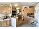 Open kitchen view showcases cabinetry, countertops, and updated appliances at 1027 S Prospector Dr, Apache Junction, AZ 85119