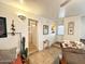 Inviting living room showcasing a tiled entryway, decorative accents, and a cozy atmosphere at 1027 S Prospector Dr, Apache Junction, AZ 85119