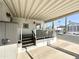 Cozy covered porch with outdoor storage and easy access to the street at 1027 S Prospector Dr, Apache Junction, AZ 85119