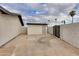 Large backyard with patio and palm trees at 12444 N 33Rd St, Phoenix, AZ 85032