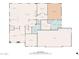 Detailed floor plan of a home with multiple rooms and spacious layout at 2106 N Bridlewood --, Mesa, AZ 85207