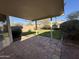 Back patio featuring a tiled patio and view of the green, well-maintained backyard at 3232 E Kerry Ln, Phoenix, AZ 85050