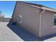 Spacious backyard with desert landscaping and privacy wall, providing a blank canvas at 3829 N Princeton Ln, Casa Grande, AZ 85122