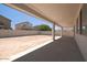 Spacious backyard with a covered patio perfect for entertaining at 40113 N Alameda Dr, San Tan Valley, AZ 85140