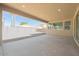 Covered patio offering outdoor living space, with concrete flooring, recessed lighting, and a view of the backyard at 40147 N Alameda Dr, San Tan Valley, AZ 85140