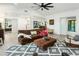 Spacious living room showcasing the open floor plan and stylish design at 4625 E Mountain View Rd, Phoenix, AZ 85028