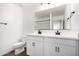 Bathroom featuring a double vanity and modern fixtures at 11627 W Green Dr, Youngtown, AZ 85363