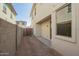 A private backyard with block wall fencing that offers a secure outdoor space at 15584 S 180Th Ln, Goodyear, AZ 85338