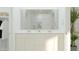 Elegant bathroom featuring double vanity with ample lighting and storage at 24863 N 167Th Dr, Surprise, AZ 85387