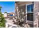 Front of home showing a security door, window, and view of the parking area at 2828 E Waltann Ln # 1, Phoenix, AZ 85032